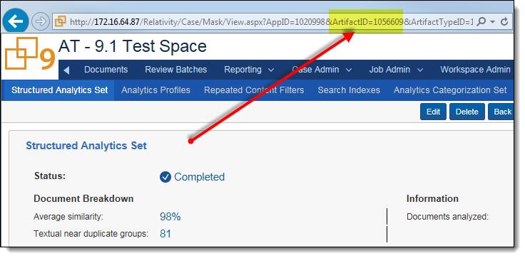 Navigate to the URL for the Analytics server user interface (UI), or log in to your Analytics server.