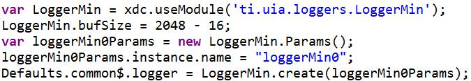 Post Mortem Example: LoggerMin Instead of using LoggingSetup, we re going to manual configure the loggers. This gives us more control on exact configuration we want.
