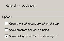 . User Preference Dialog 3.11.1.1 Opening the User Preference Dialog The User Preference Dialog can be opened from the Main Menu (Edit Preferences) or by executing the user action Tools.