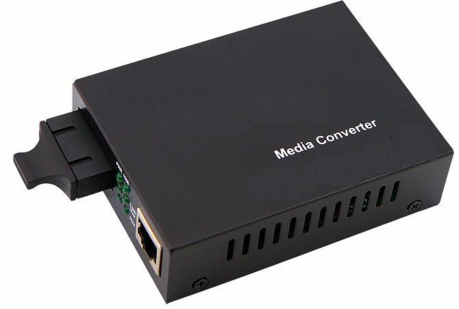 Media Converter Fixed SC port 1G Media converter RJ45 to SC Fibre (10km Single Mode fibre) MC-PRO-1000-LX-SC Application; The Prolabs Fixed SC port Media converter is used for optical transmission
