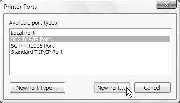 CHANGING THE PORT 3 Adding or changing a port. (1) Click the [Ports] tab. In Windows 98/Me, click the [Details] tab. (2) Click the [Add Port] button.
