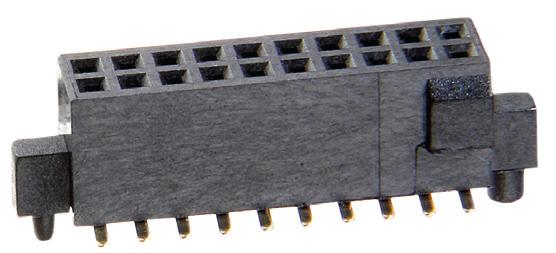 rcher onnectors Polarised Vertical Surface Mount Mating connectors in Surface Mount format. Female connector is also suitable for use with male P Tail connectors on the following page.