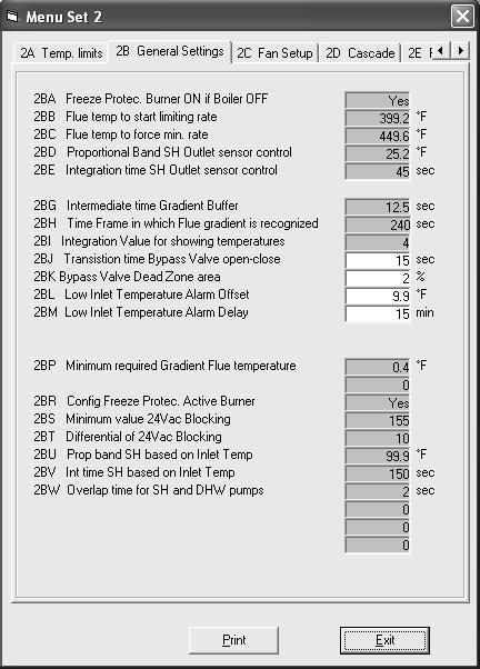6 Power-fin Parameters (continued) Changeable parameters The following is a brief discussion of the changeable parameters, their default settings, the range of adjustment, and their location.