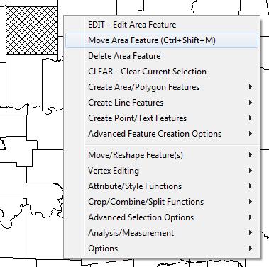 Editing Vector Features Global Mapper provides tools for editing both the geometry or physical appearance of vector objects as well as the attributes or information that is associated with each