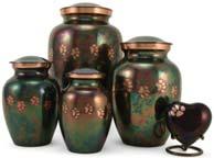 s effective January 1 st 2017 Heart Stands sold separately 2898 Classic Paws Raku crafted of brass; threaded lid for secure closure 2898F Large or Family Urn 2898S Small 2898XS Extra Small 2898P ite