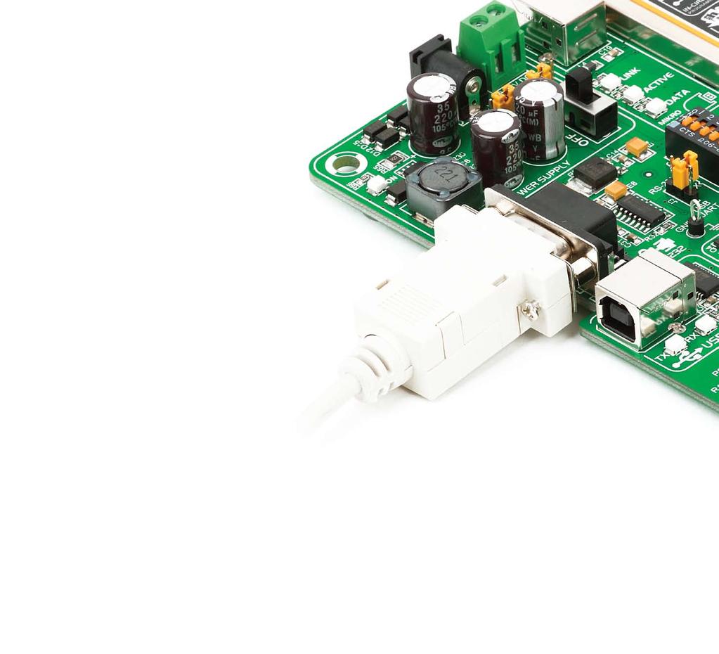 communication UART via RS- Enabling RS- The UART (universal asynchronous receiver/transmitter) is one of the most common ways of exchanging data between the MCU and peripheral components.