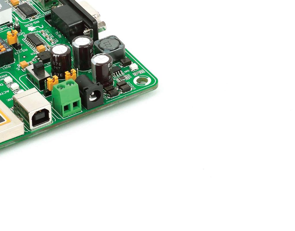 power supply Board contains switching power supply that creates stable voltage and current levels necessary for powering each part of the board.