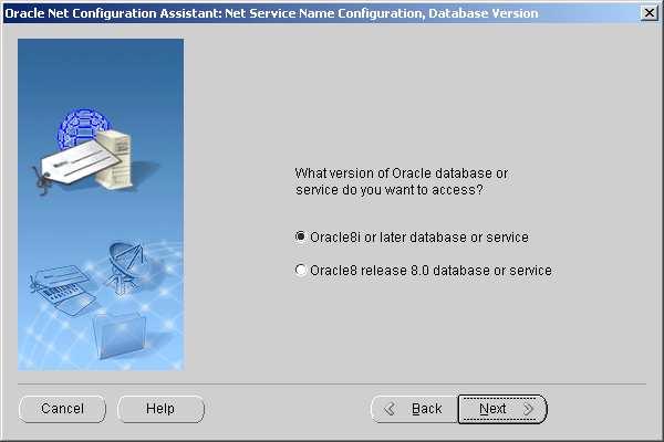 Select Start Programs Oracle OraHome90 Configuration and Migration Tools Net Configuration Assistant.