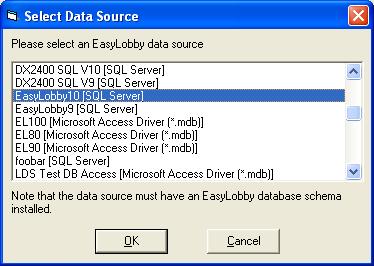 Connecting EasyLobby SVM to the SQL Server or Oracle Database Now you can run EasyLobby SVM 10.