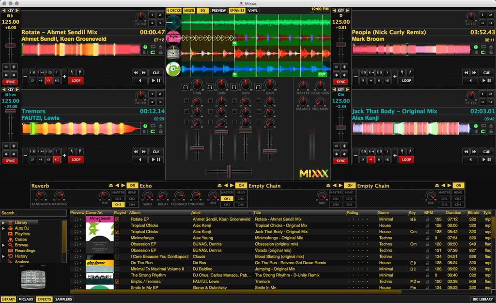 CHAPTER 3 An Overview of the Mixxx Interface Welcome to the Mixxx interface. This is where the magic happens.