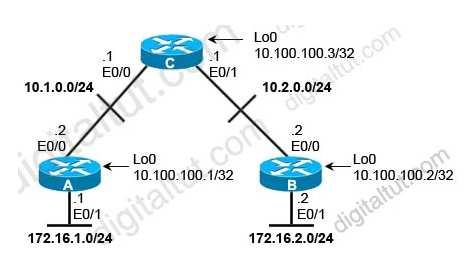 send Hello packets to its adjacent routers -> D is correct.
