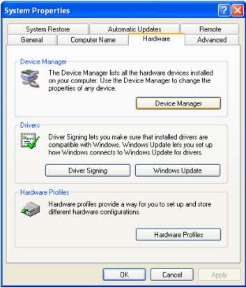 After install the USB2COM driver that comes with the device, click on Start located on