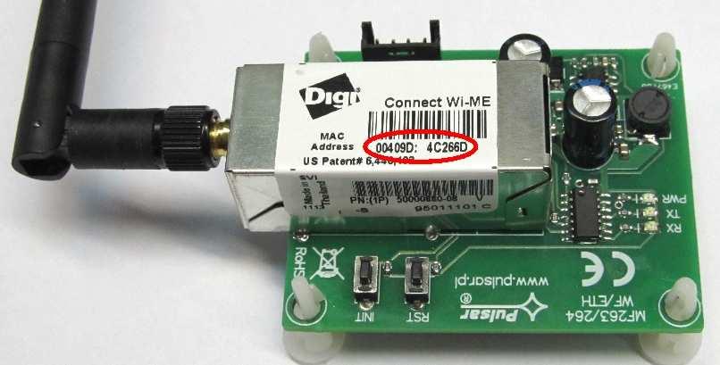 If the LED is still twinkling, it may be necessary to disconnect the module from the power supply and then switch it back on.