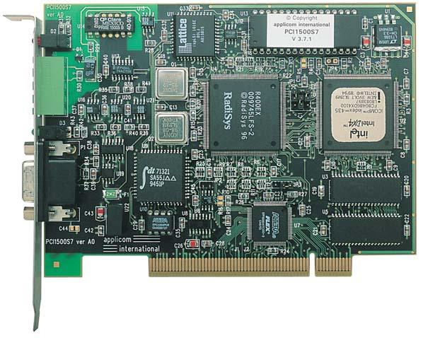 applicom PCI 1500S7 Based on a unique industrial communications concept, applicom is the fastest, open, trouble-free approach for interfacing PC-based applications (HMI, SCADA, MES, RDBM,