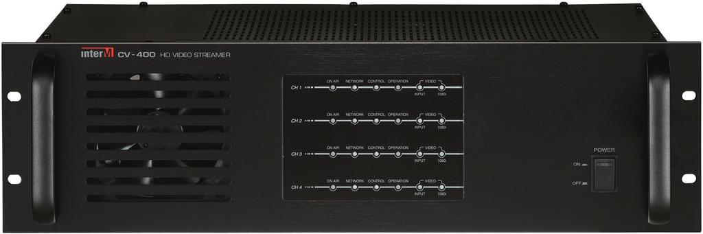 CV-400, VHD-300, VSD-300 CV-400 VHD-300 VSD-300 CV-400 VHD-300 VSD-300 CHANNEL 4CH 1CH 1CH VIDEO / AUDIO FREQUENCY BANDWIDTH 4~10Mbps 4~10Mbps 2Mbps VIDEO FORMAT FULL-HD(1080i) SD(480P, 480i) SIGNAL