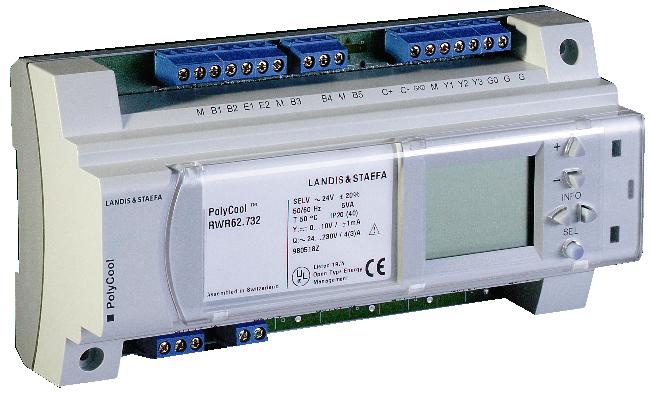 3 371 POLYCOOL Superheat Controller for chillers, air conditioning units, etc. RWR62.