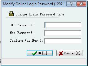 2.4.2 Change Digital Certificate Password Instructions: 1) Click