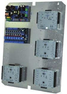 access & power integration For up to 12 door Mercury access systems For up to 12 door HID access systems Altronix Altronix Trove2M2 Enclosure + Backplane Accommodates the following Mercury boards