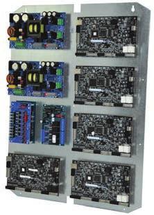 access & power integration For up to 10 door CDVI access systems For up to 12 door AMAG access systems Altronix Altronix Trove2CV2 Enclosure + Backplane Accommodates the following CDVI boards with or