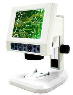 DMS-100 series compound LCD microscope has renovated the traditional way of microscopic observation and adopted a modern way of electronic imaging. Options for accurate 9x-240x magnification range.