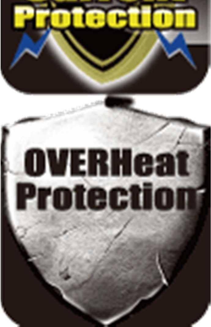 Over heat protection, avoid motherboard & CPU from burning when exceeding the temperature limitation.