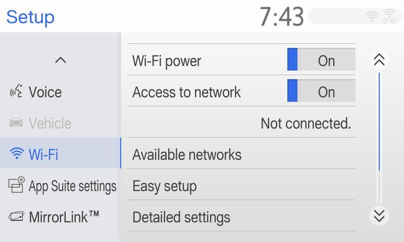 (4) Turn Wi-Fi Power ON, and select