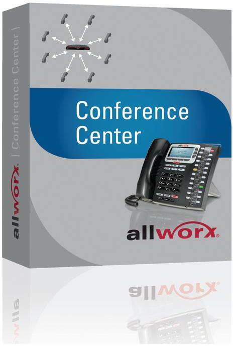 Conference Center Secure conferencing option ID and Password protection Easy-to-use graphic user interface Full administrative view of users and