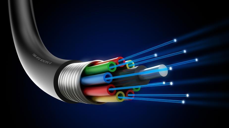 Fibre Optic Cable This is an expensive type of cable but carries information more faster over long distances than the twisted cable.