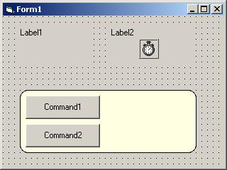VB Form With Command Buttons To configure each button, select it and then enter the following data in the Properties window.