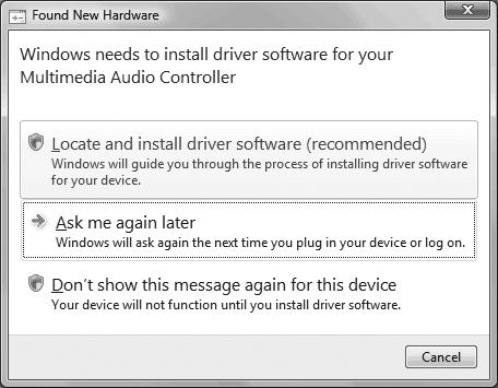 Windows will now prompt you to confirm the Windows Logo testing in the Hardware Installation dialog with Continue Anway before the driver installation proceeds.