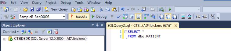 To write a SELECT statement, a Query Editor Window will need to be opened. The simplest way to do this is to right-click on the name of your database and select New Query.