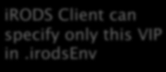 0 192.168.1.0/24 irods Client can