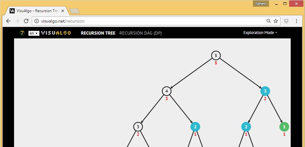 VisuAlgo Recursion Tree Visualization http://visualgo.