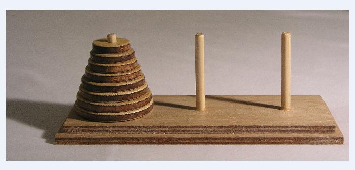 Towers of Hanoi The Towers of Hanoi is a mathematical game or puzzle.