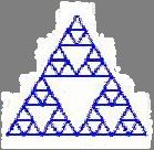 Sierpinski Gasket: The Code function sierpinski (levels, x, y, length) % draws Sierpinski's Gasket with input number of levels and % input side length, and lower left corner located at (x,y) if