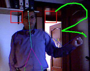 3 The Experiment We have compared DTW and HMMs recognition responses for a set of different gestures.