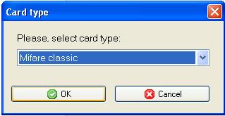 4.2.1 Add New Card type A card type specifies how the lock will retrieve the access id (IDCode) when a tag of that specific type is presented to the lock. At least one type must be defined.