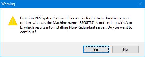 In the Experion System Software section, click Browse to import the License file. 23.
