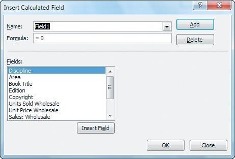 3. Create a Calculated Field Introduction to Calculated Field Calculated field: I. Is a user-defined field II.