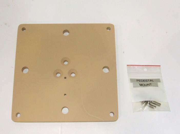Figure 4: Surface Mount accessories Position the adapter plate,