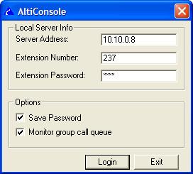 Getting Started C HAPTER 3 Start AltiConsole from the Microsoft Windows Start menu, by choosing Start > All Programs > AltiConsole > AltiConsole 8.5.