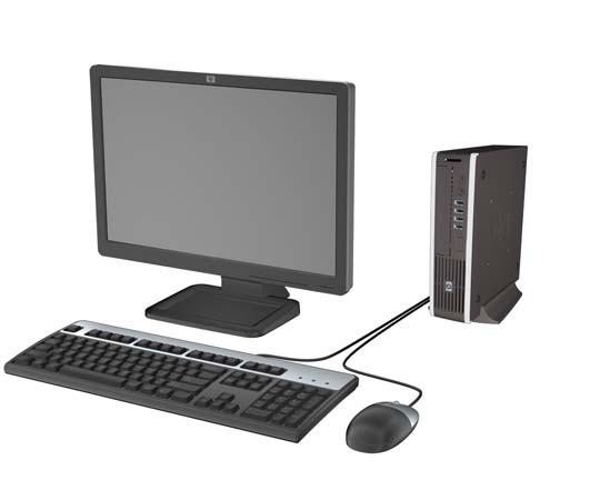 1 Product Features Standard Configuration Features The HP Compaq Ultra-Slim Desktop computer comes with features that may vary depending on the model.