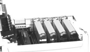 7 Install the Toner Cartridges Unpack the black toner cartridge and shake it back and forth.