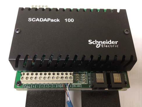 Modbus Communication Test Using a SCADAPack 100 PLC and Telepace Studio A SCADAPack 100:1024k was used for testing Modbus communications between a PLC and the ACL3200. Telepace Studio version 5.0.3 from Schneider Electric/Control Microsystems Inc.