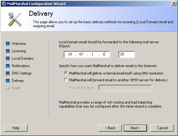CHAPTER 3: INSTALLING AND CONFIGURING MAILMARSHAL SMTP 9.