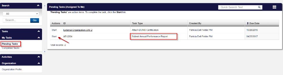 To begin, log in to the External LCTCS EGMS Portal using the previously established credentials (Fig. 60).