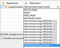 Select a file > Compare With > Branch, Tag or Reference > Remote Tracking > origin/ master 2.