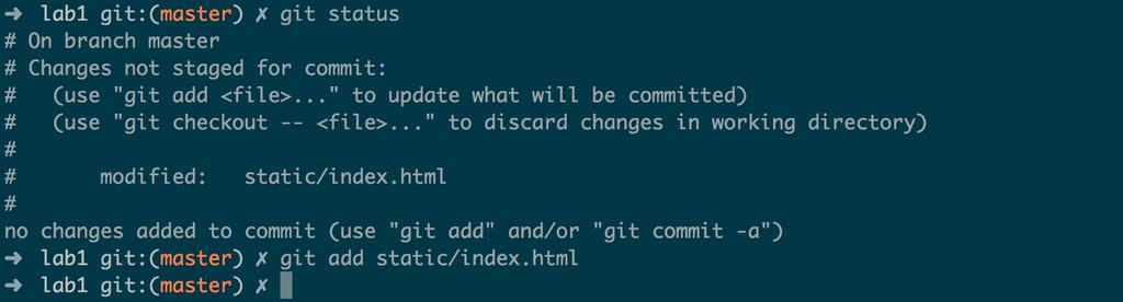 git status and git add git status git tells you which files would get
