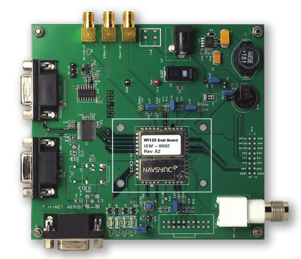 1. Introduction The Wi125 Evaluation Kit is a complete development platform for the Wi125 GPS receiver (Wi125).
