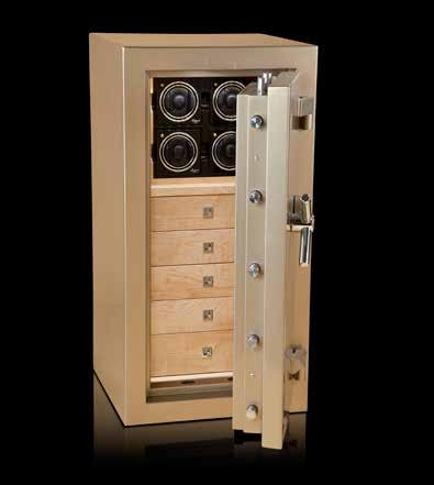 THE LUXURY RANGE FROM BURTON SAFES offers our clients the highest level of security, engineered to the most detailed level of precision.